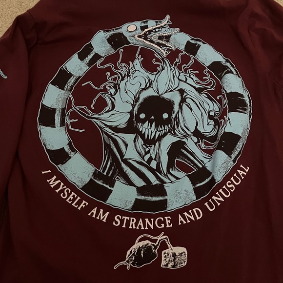 Rare Beetlejuice Bundle, Limited edition design shirt / replica movie book - Picture 3 of 15